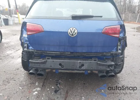 2018 Volkswagen Golf R 2.0T W/Dcc Navigation из США, поврежденный, VIN WVWWF7AU9JW065494